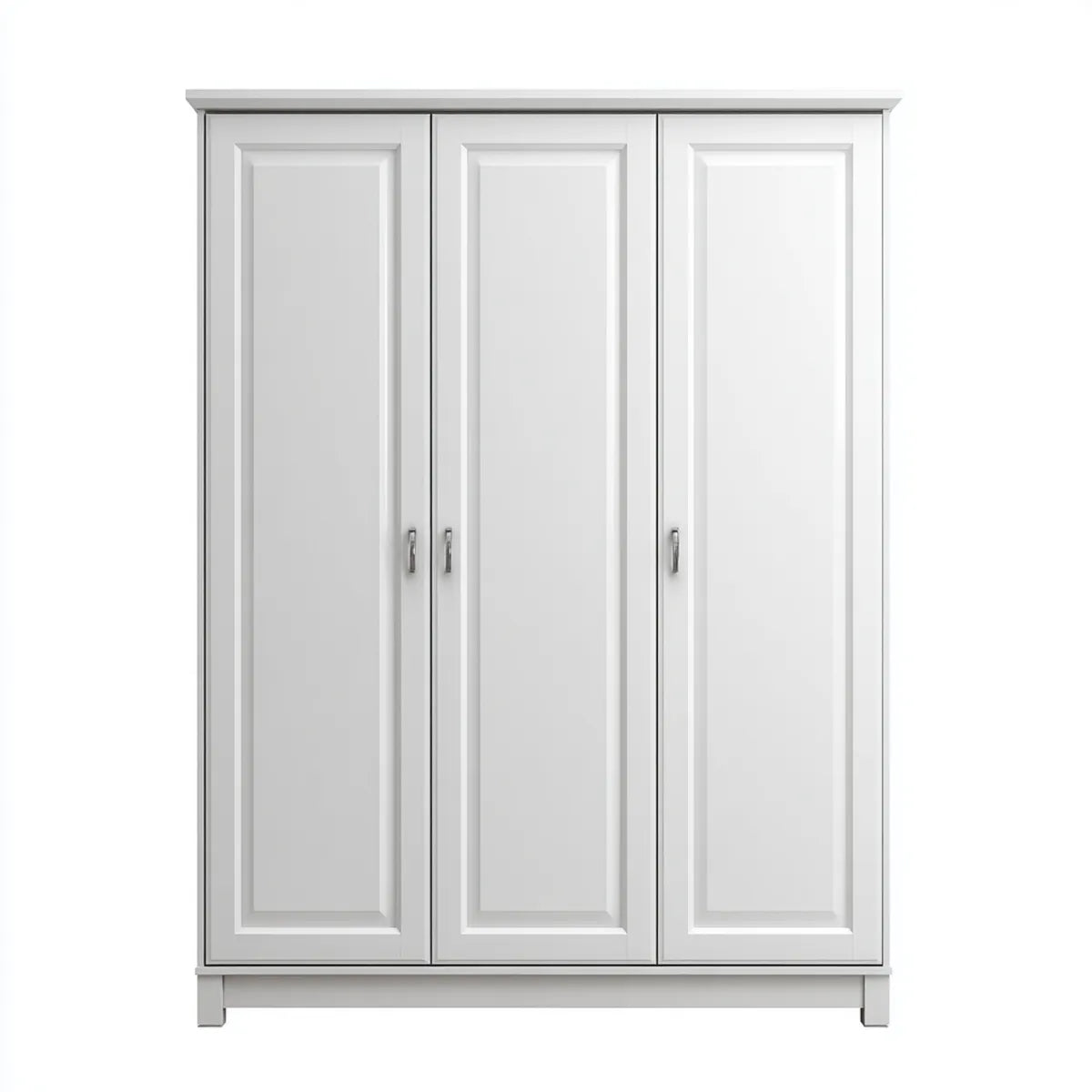 Drehtürenschrank Weiß 150 x 55 x 200 cm MDF Rechteckig